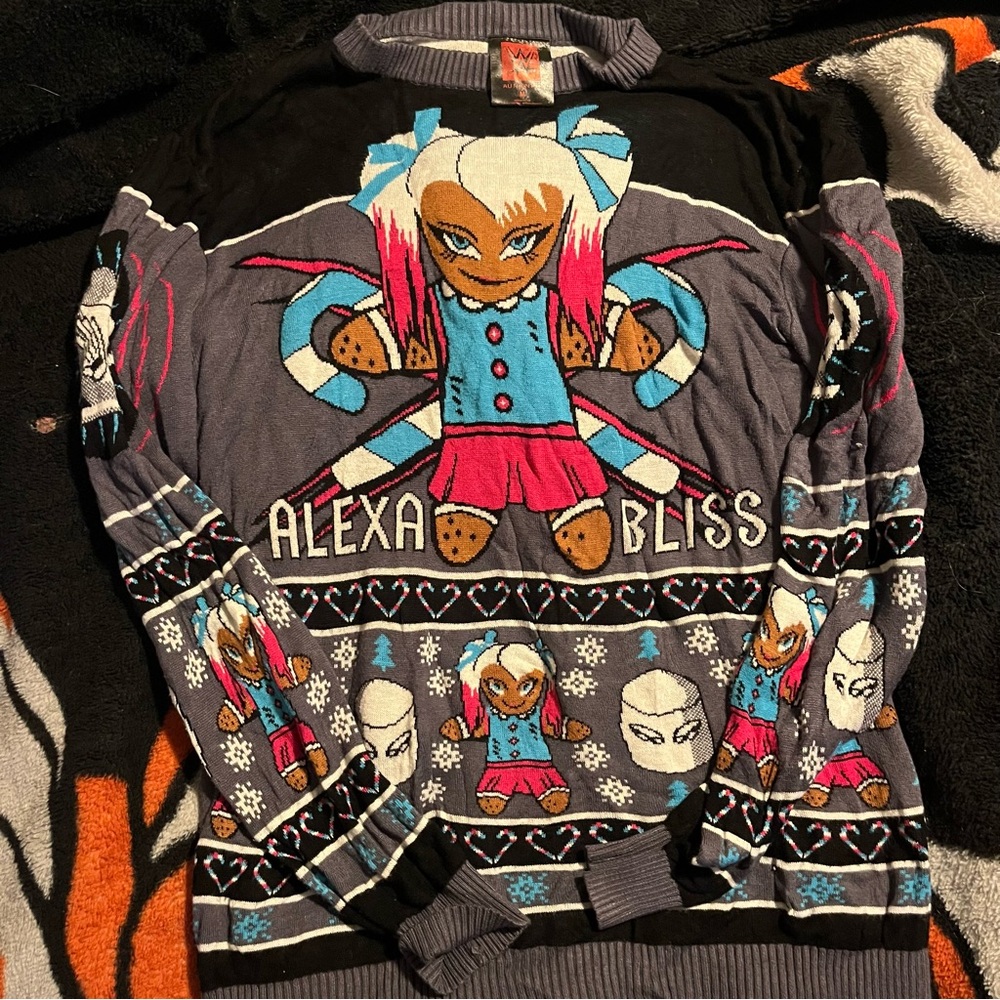 WWE Alexa Bliss Ugly Christmas Sweater